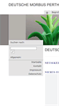 Mobile Screenshot of morbus-perthes.de